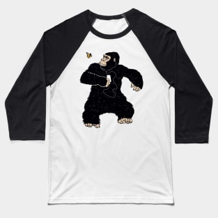 Dancing Gorilla Baseball T-Shirt